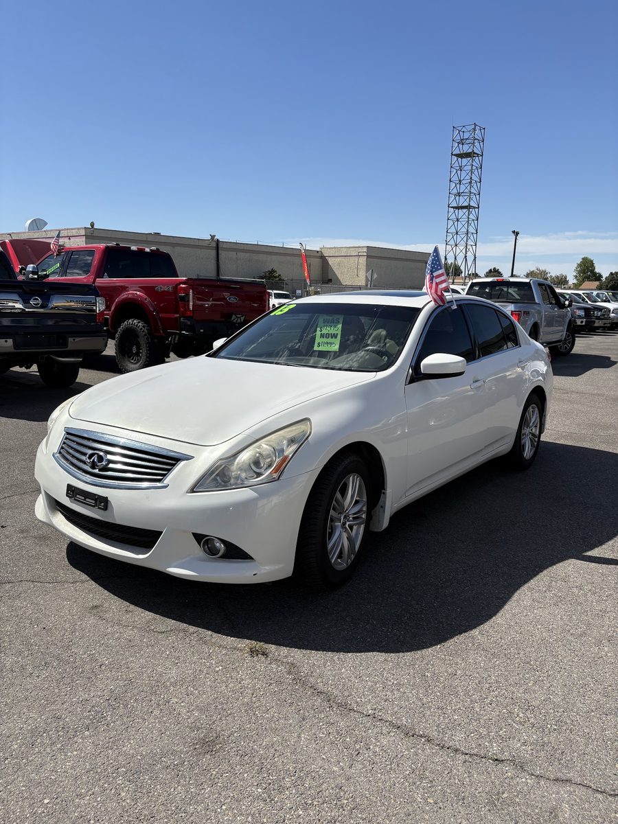 2013 INFINITI G37x Sedan AWD
